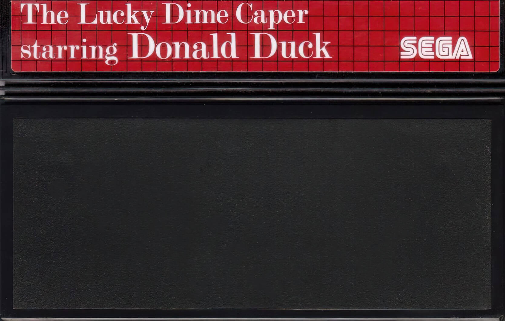 Лицензионный картридж Lucky Dime Caper starring Donald Duck для Sega Master System